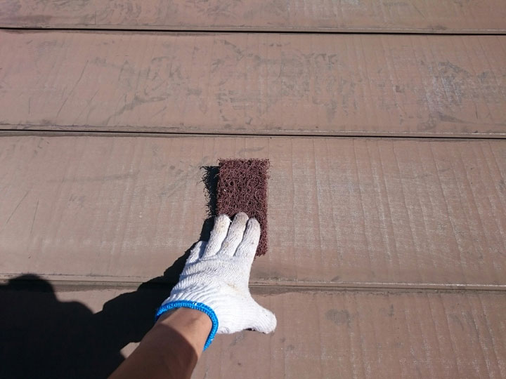 塗装前の下地処理