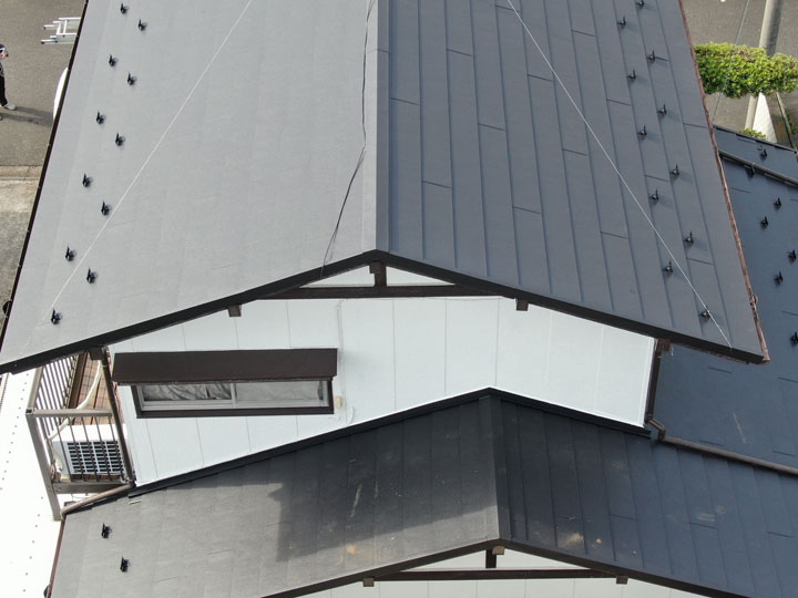 屋根リフォーム後