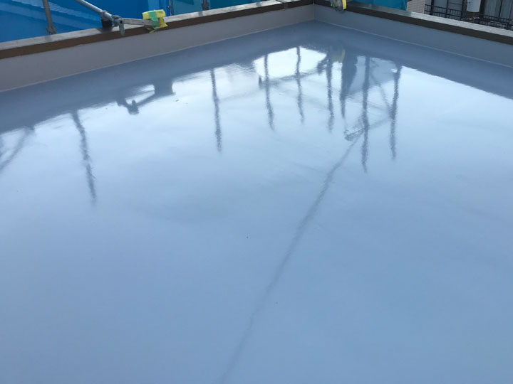 陸屋根の防水層