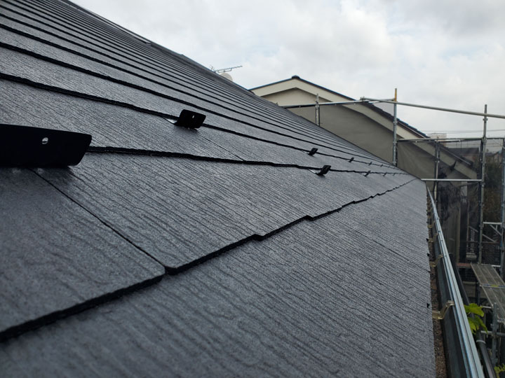 最新のスレート屋根材