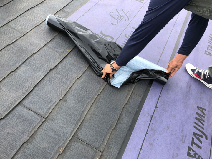 ルーフィングの新設