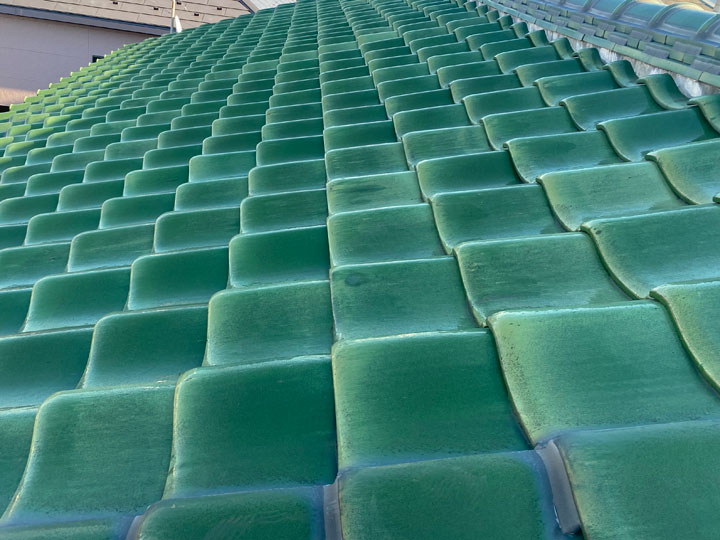 瓦屋根の葺き替え