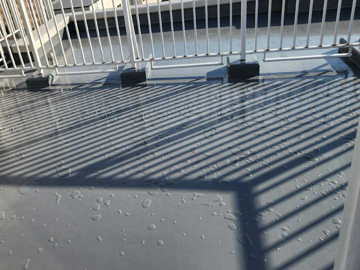 屋上の防水について
