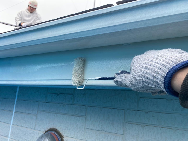 塗装時には付帯部も塗装します