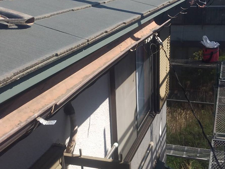 雨樋の施工について