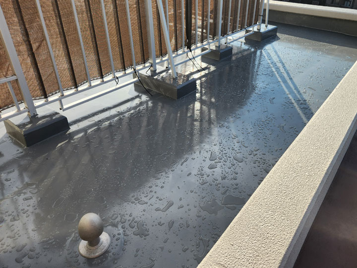 屋上の防水について