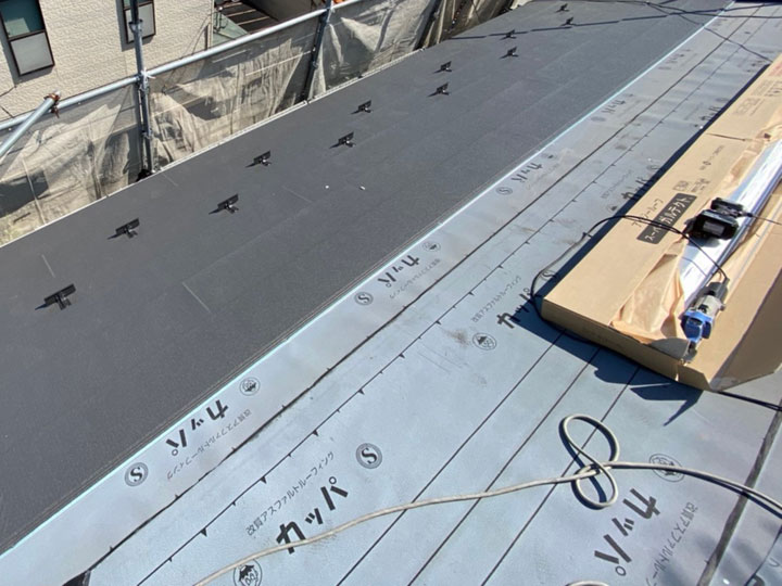 金属屋根への葺き替え