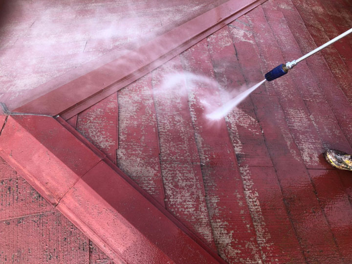 下地処理としての洗浄