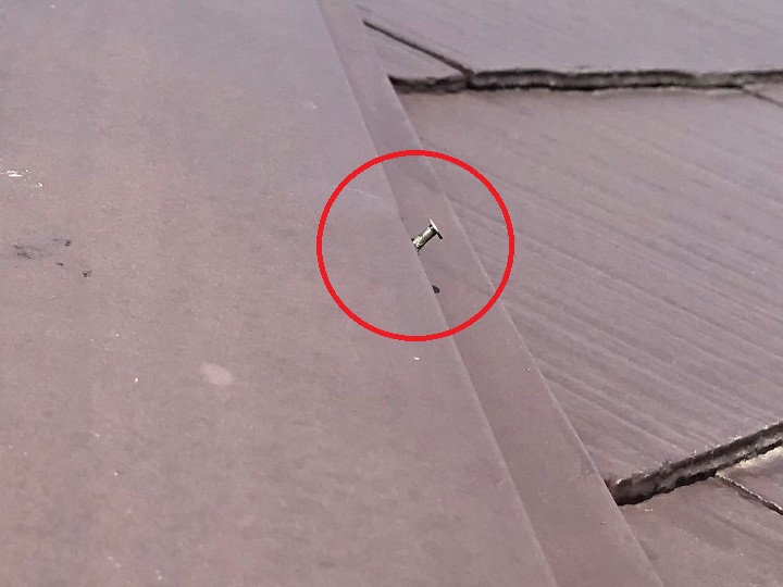 釘の浮き（固定力低下）の確認