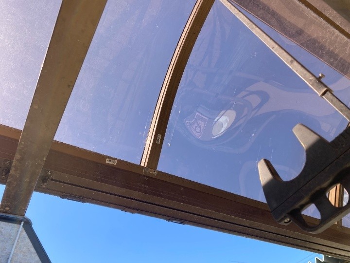 裏側からの状態チェック