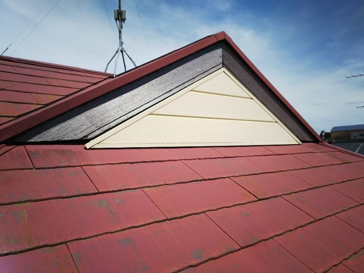 傷んだスレート屋根