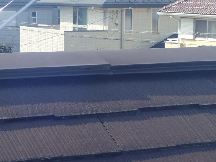 棟板金の浮き