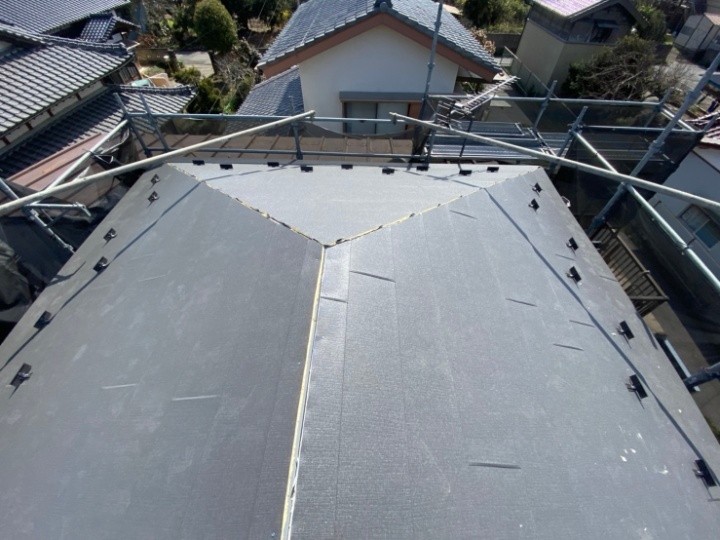 スーパーガルテクトの設置