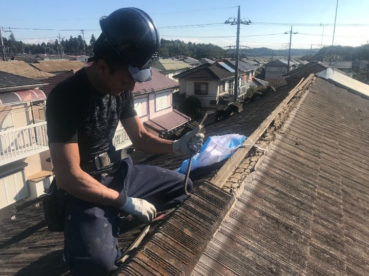 棟の解体作業と撤去範囲の見極め