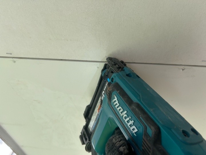 ケイカル板の取り付け