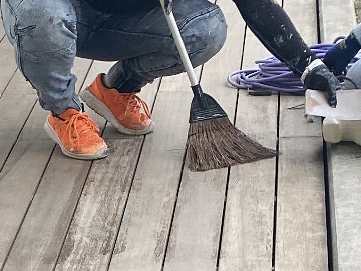 清掃と下準備で汚れをリセット