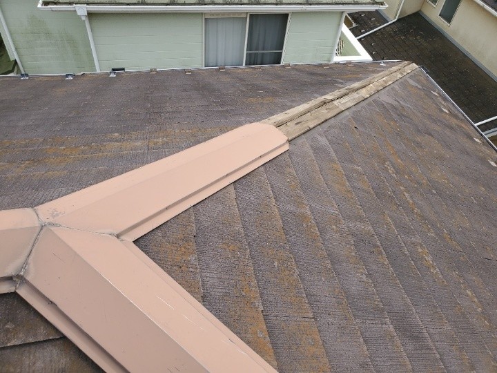 令和元年房総半島台風被害で飛散したスレート屋根