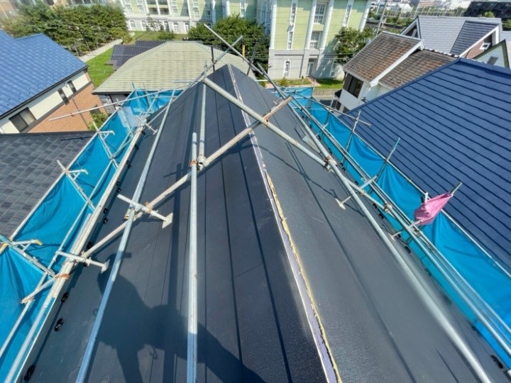 スーパーガルテクト本体の取り付け
