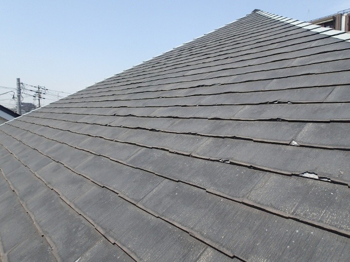 船橋市にて築16年パミール屋根