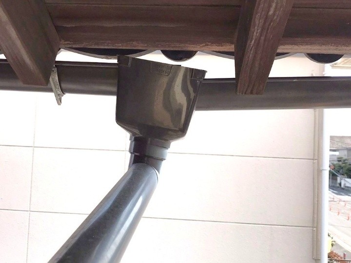 集水器周りの固定不足