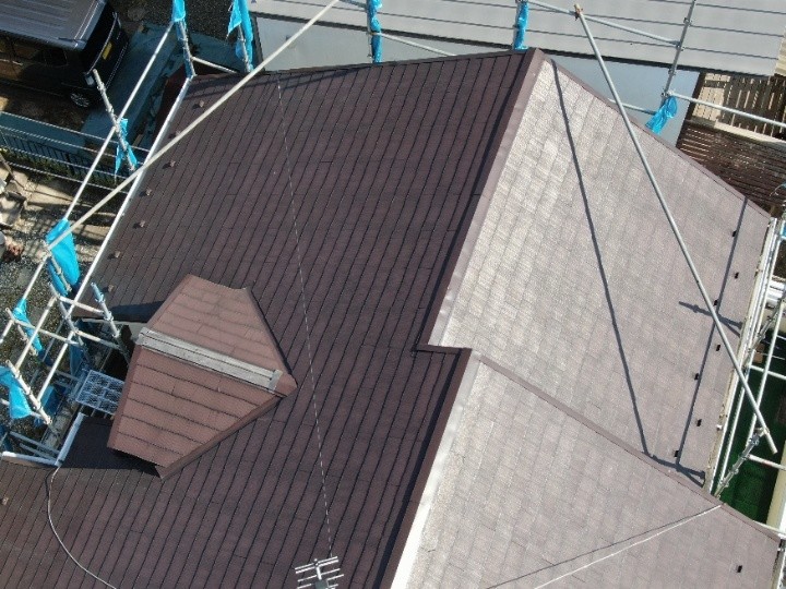 劣化した棟板金の状態