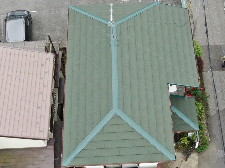 屋根葺き替え工事後のお住まい