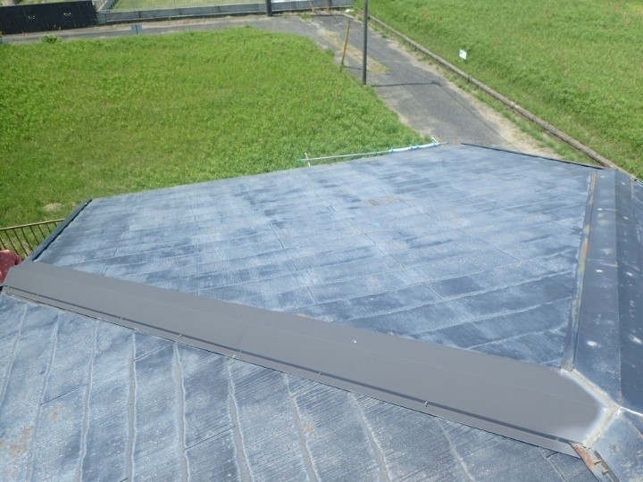 屋根カバー工事と棟板金交換工事する前のお住まい