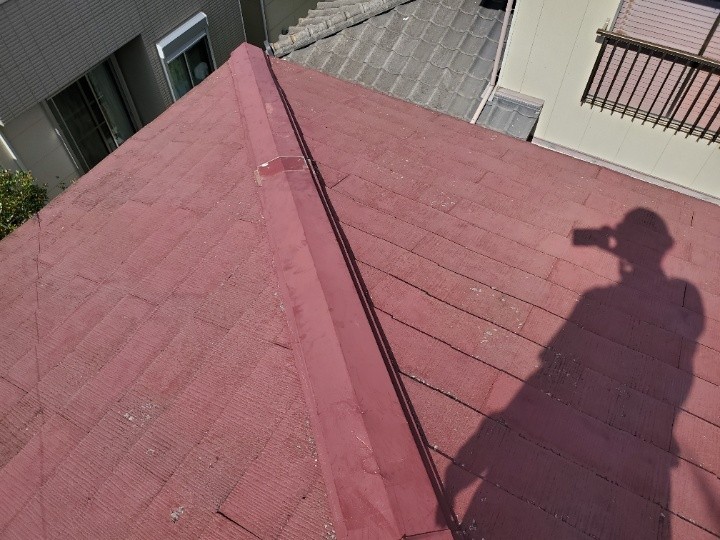 令和元年房総半島台風で損壊したスレート屋根