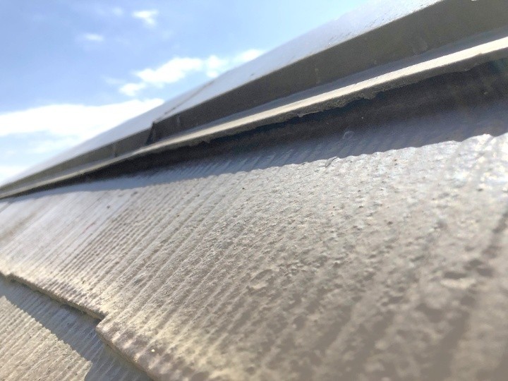 棟板金に見られた浮き
