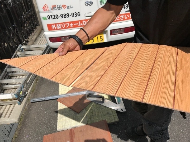 現地に合わせたカット加工の工夫