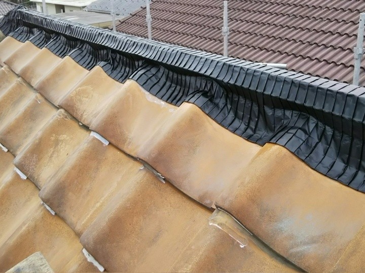 樹脂製貫板の設置