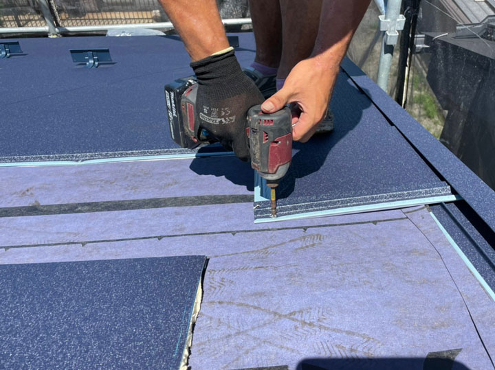 板金工事としての施工