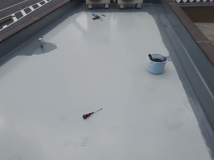 陸屋根の防水工事