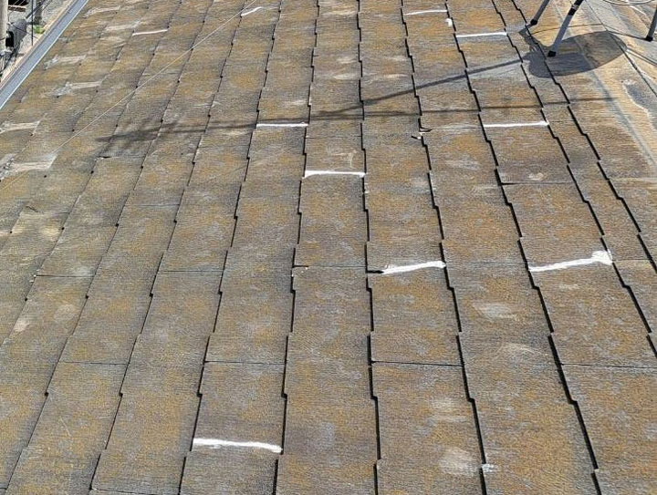 寿命を迎えたスレート