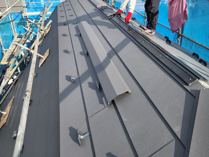 安心できる金属屋根