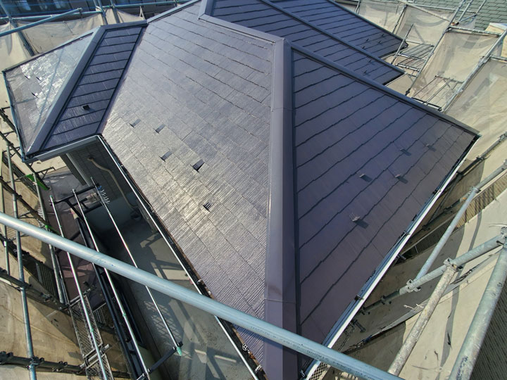 塗装メンテナンス後のコロニアル