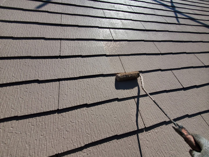 ダンネストでの屋根塗装