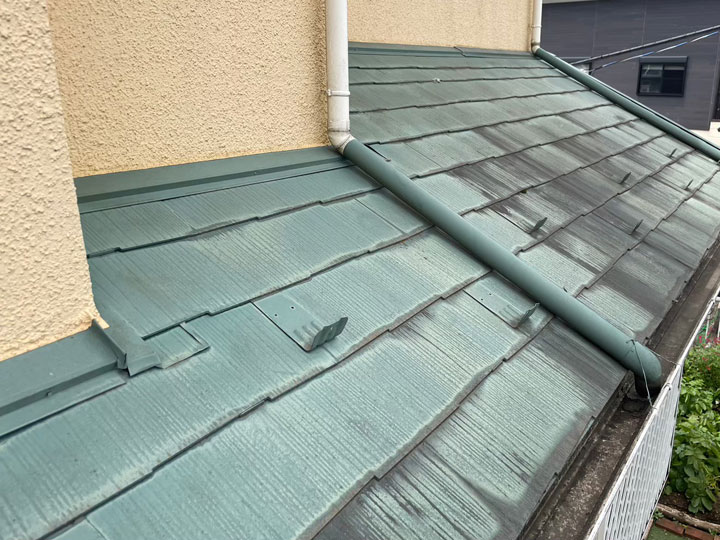 アスベスト含有屋根の点検