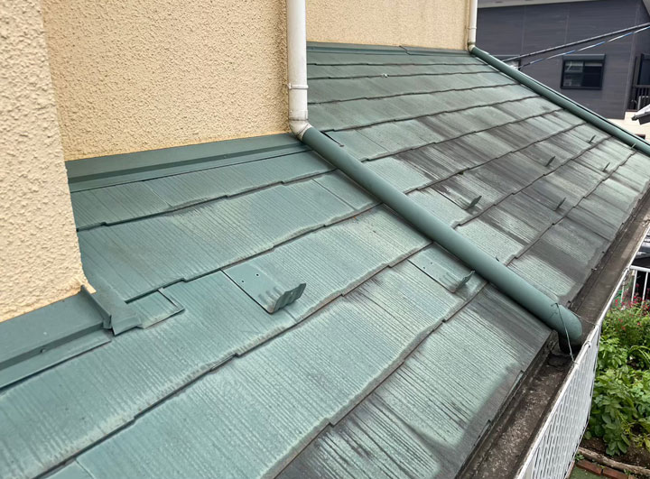 アスベスト含有コロニアルのメンテナンスも承っております