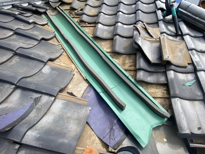 谷板金交換工事