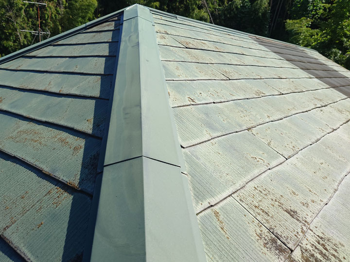 アスベスト含有屋根