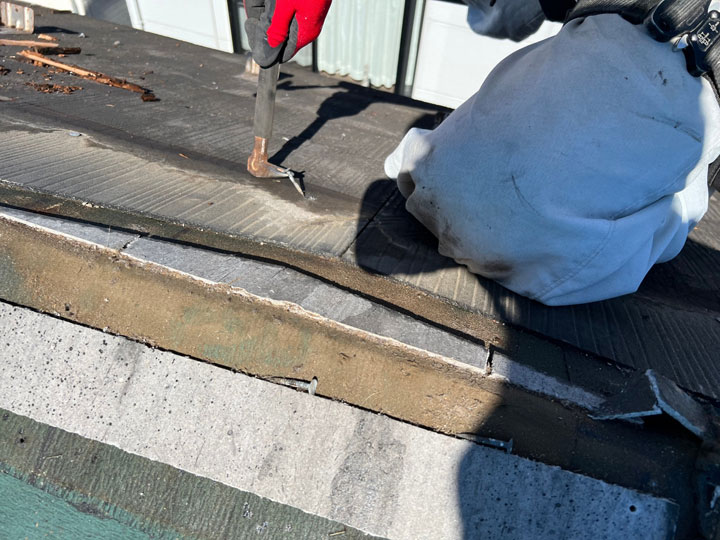 コロニアルの葺き替え