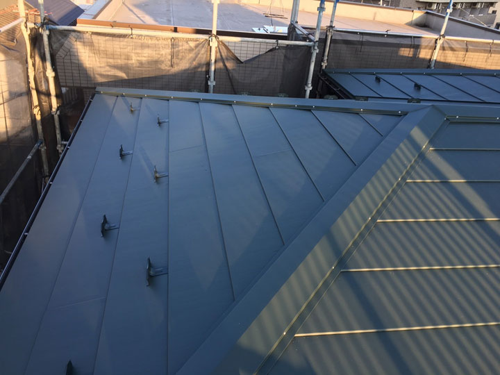 人気の高い横暖ルーフ