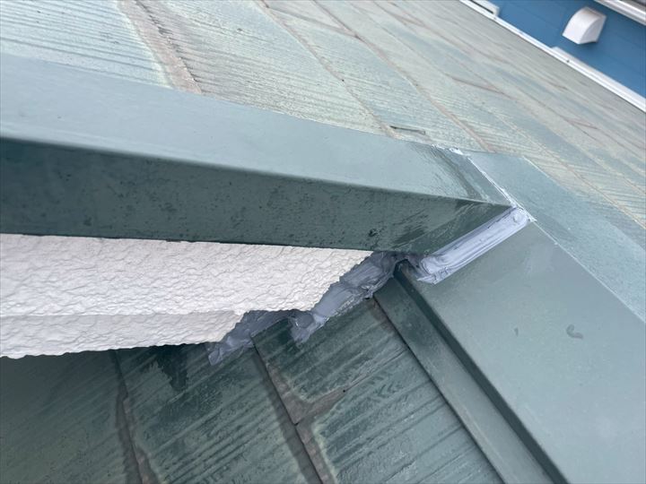 雨漏り補修工事の完了