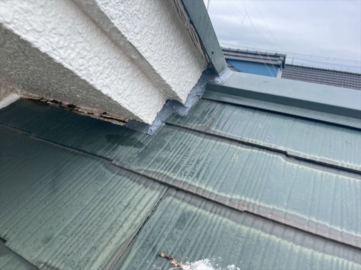 雨漏り補修工事の完了