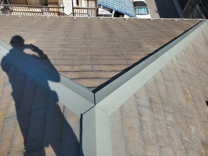 屋根全体の状態を確認