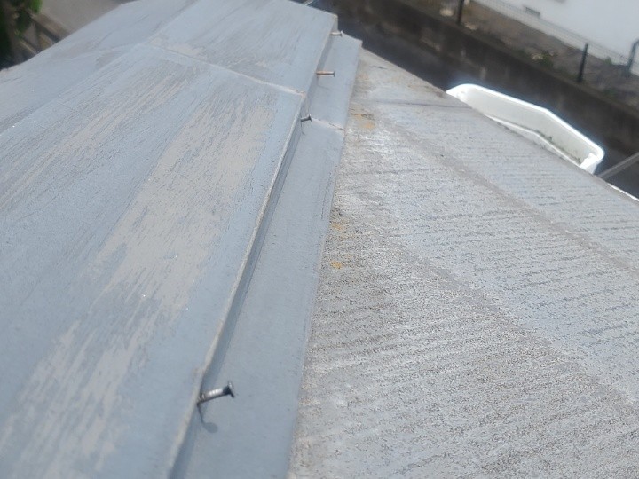 釘の抜けと危険な状態