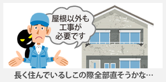 長く住んでいるしこの際全部直そうかな…